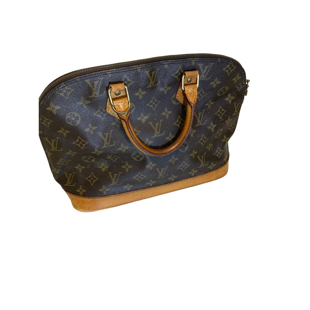 Louis Vuitton Alma PM Monogram Canvas Handbag Brown M51130 Vintage - Picture 2 of 16